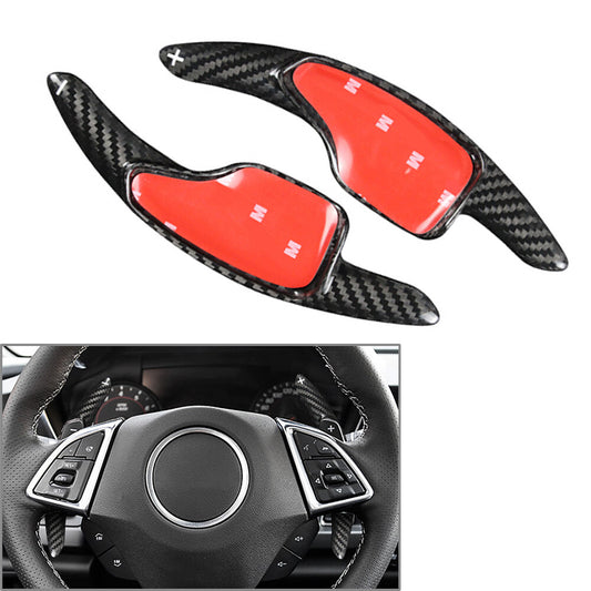 Carbon Fiber Steering Wheel Shift Paddle for Chevrolet Camaro 2016-2022