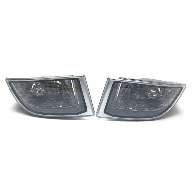 Pair Front bumper Fog Light Clear for Toyota for Land Cruiser Prado 120 2002-2009
