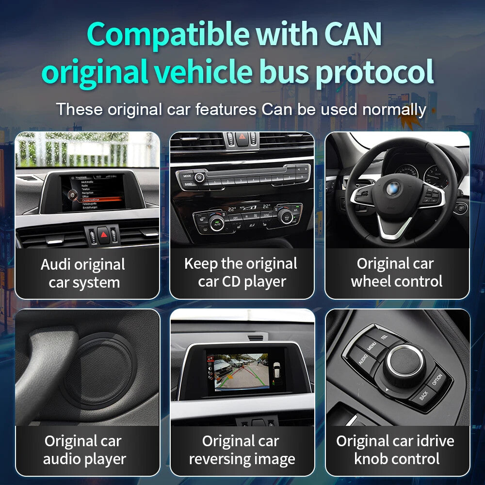 for BMW for X5 E70 X6 E71 2007-2013 12.3 Android Auto Car Radio Carplay GPS Player