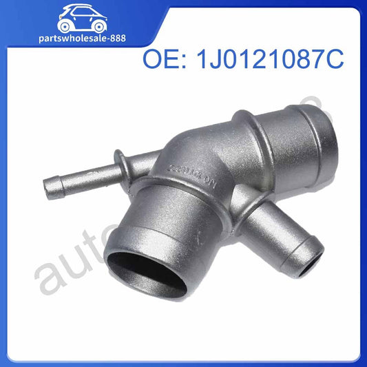 1J0121087C Aluminium Coolant Hose Connector for VW for Golf for Jetta for Audi A3 for Seat for Skoda