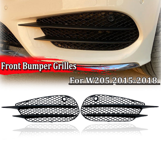 Suitable for Mercedes-Benz W205 C43 AMG 15-18 bumper fog light ventilation grille cover trim