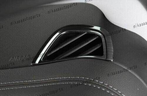 for Chevrolet Blazer 2019-23 Black Titanium Dashboard LR Air Outlet Vent Trim