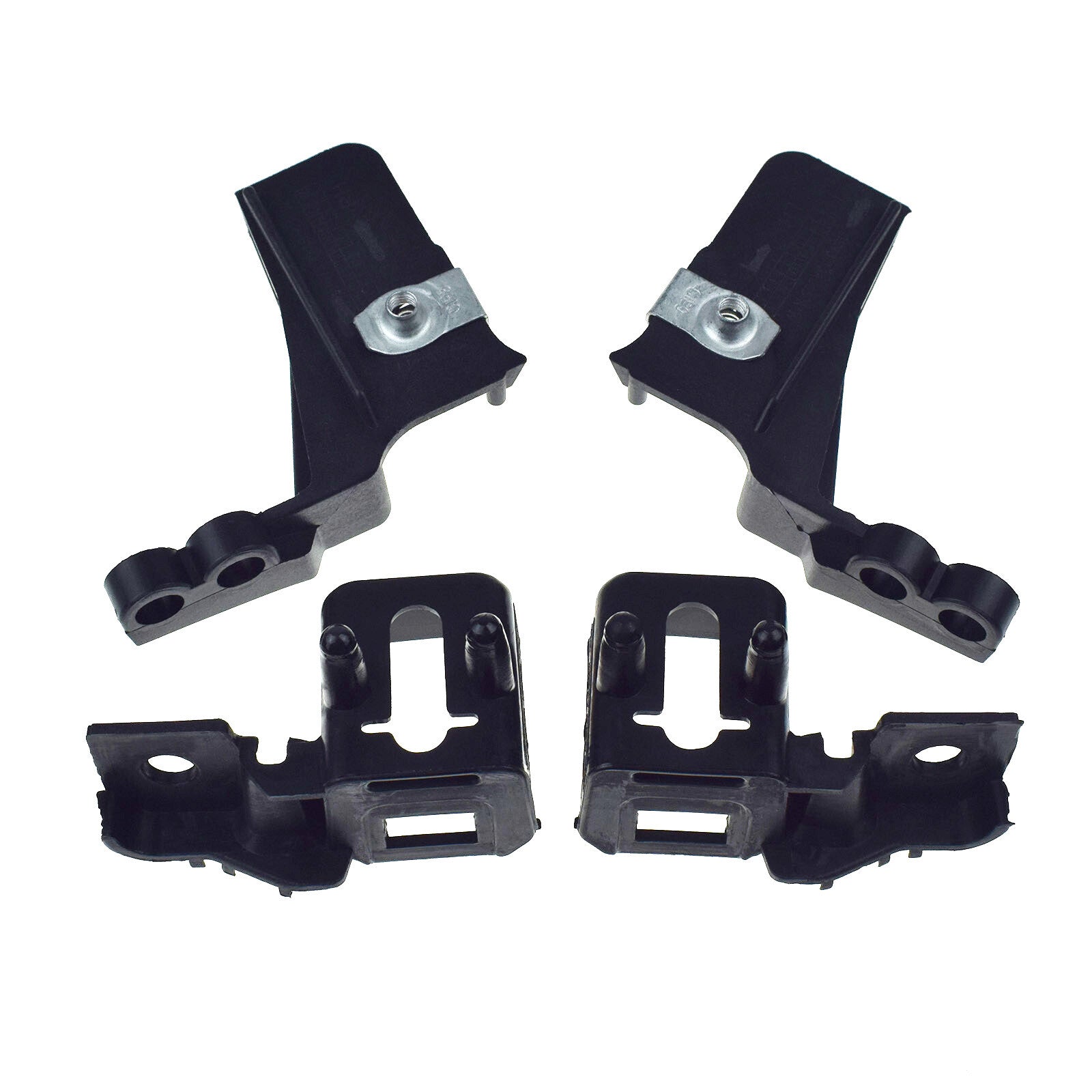 Set of 4 Headlight Lamp Mount Bracket LH RH for Ford Fusion for Lincoln MKZ 2013-16