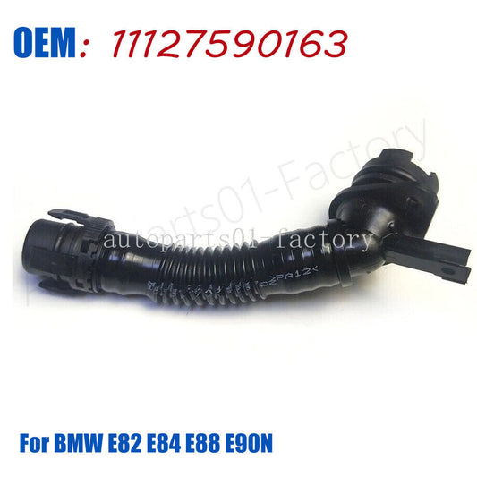 11127590163 Crankcase Vent Hose for BMW E82 E9X F15 F16 135i 335i 640i 740i 3.0L
