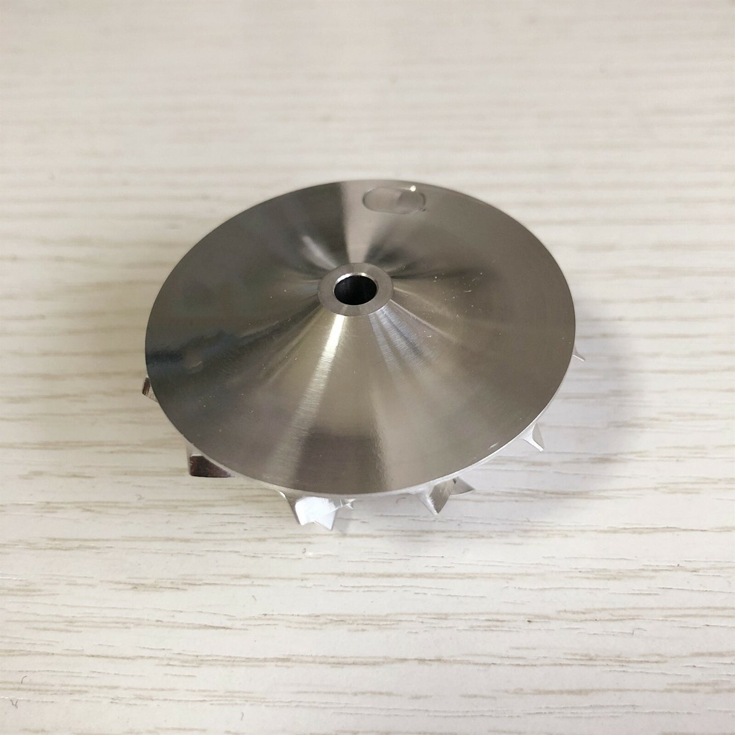 GT15-25 38.58/52.00 mm 6+6 Blade High-Performance Turbine Billet Compressor Wheel