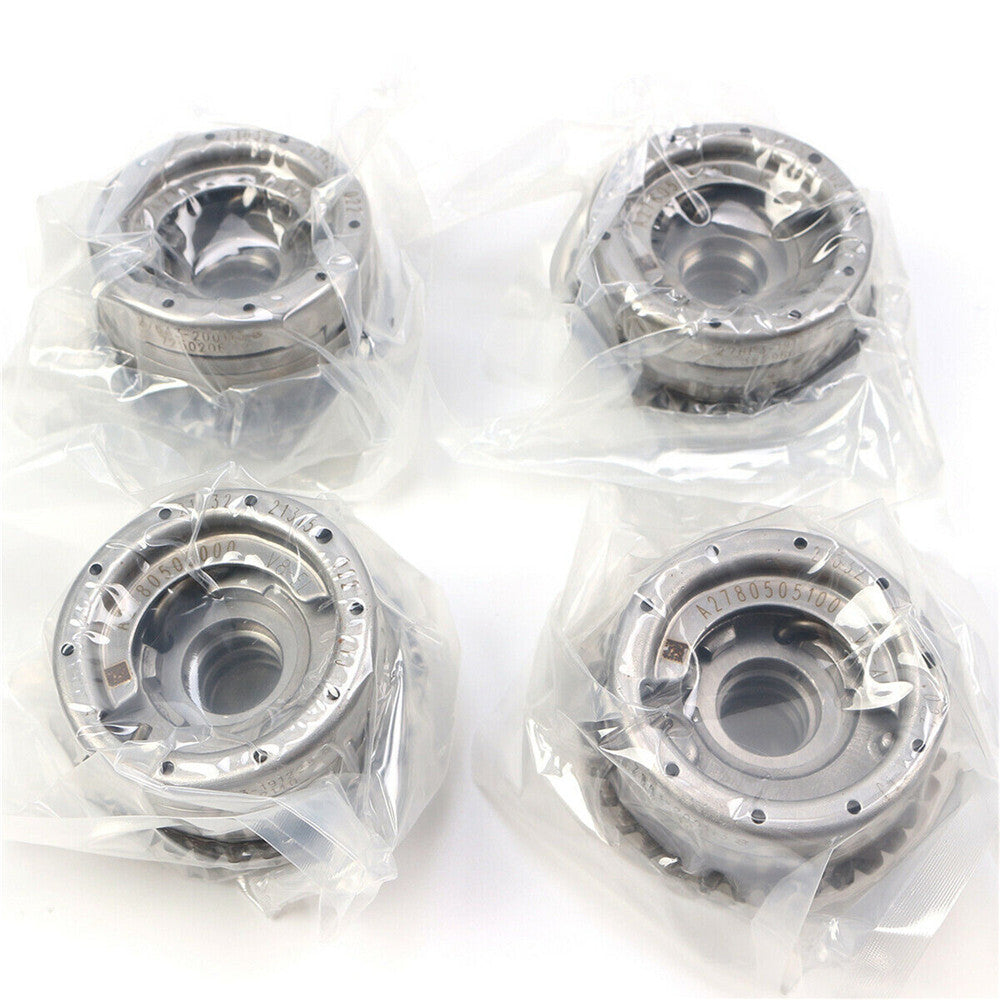 M278 Engine Timing Chain Kit w/ Camshaft Adjusters for Mercedes E500 GL450 4.7L V8