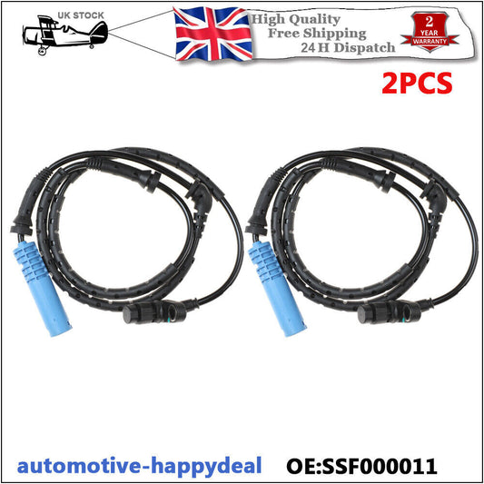 2X Front ABS Wheel Speed Sensor SSF000011 For Land for Range Rover L322 Mk3 02-2012