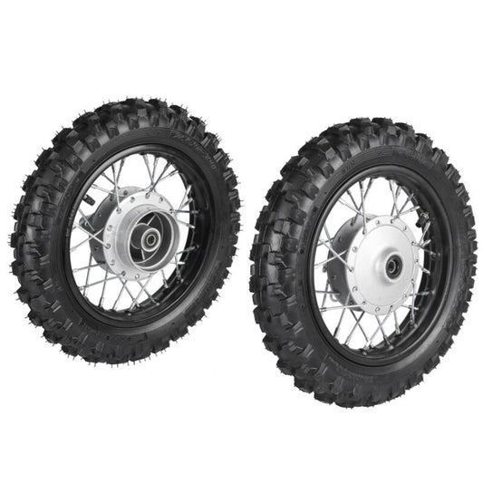 10 Front Rear Wheel 2.50-10 Tyre Rim Drum Brake for Honda CRF50 for Yamaha TTR50