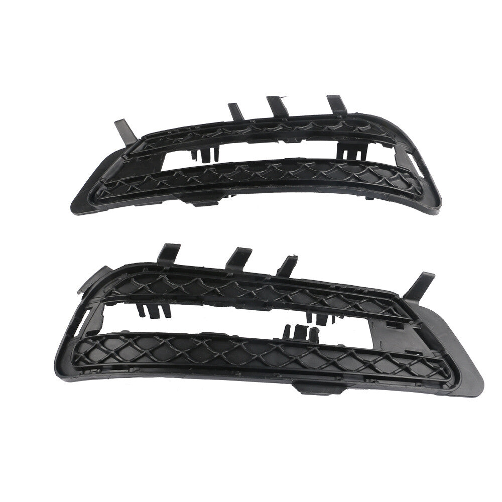 Left and Right Front Bumper Grille Fog Light Cover for 09-16 for Mercedes E350 E550