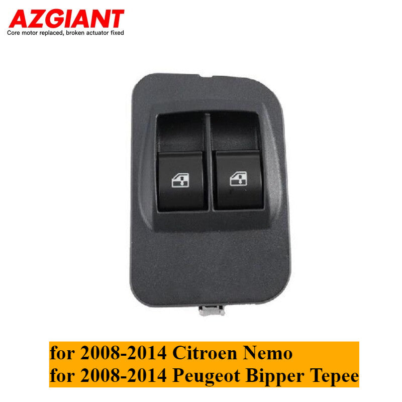 Front left drive side window switch for 2008-2014 for Citroen Nemo / for Peugeot Bipper