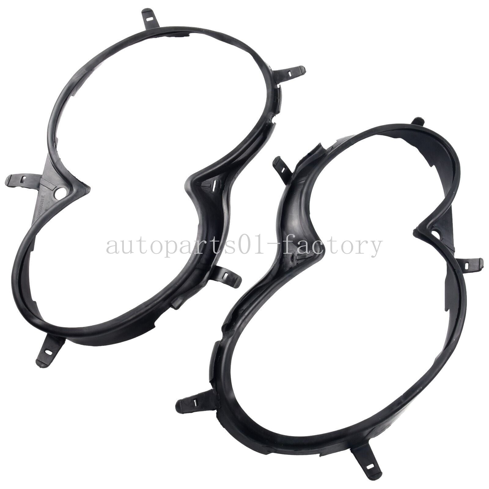 1 Pair Front Left Right Headlight Gaskets for Mercedes-Benz W209 CLK 2003-2009