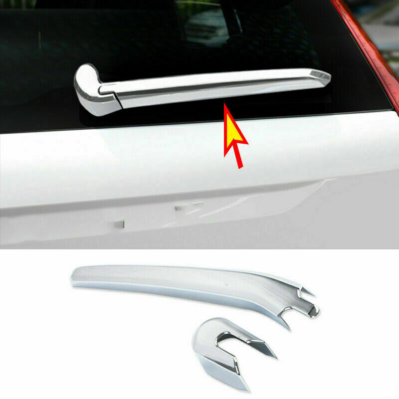 for Volvo XC40 2018 2019-2022 ABS Chrome Rear Window Rain Wiper Cover Decor Trim
