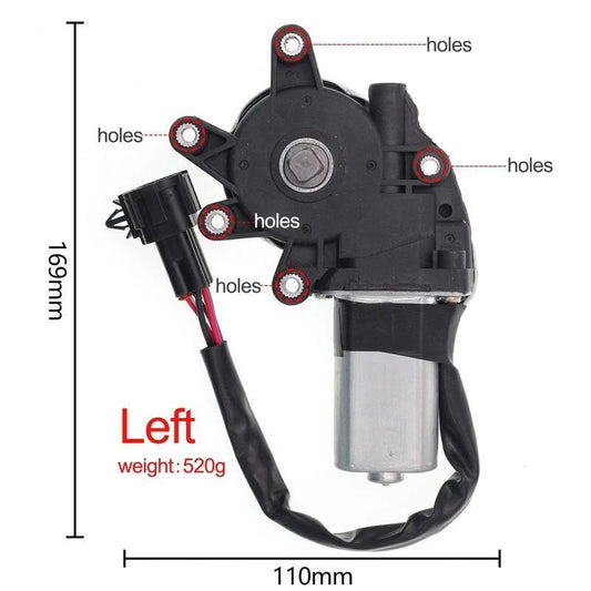 1PC Rear Left For 05-16 for Nissan TIIDA,07-10 LIVINA Window Lifter Regulator Motor