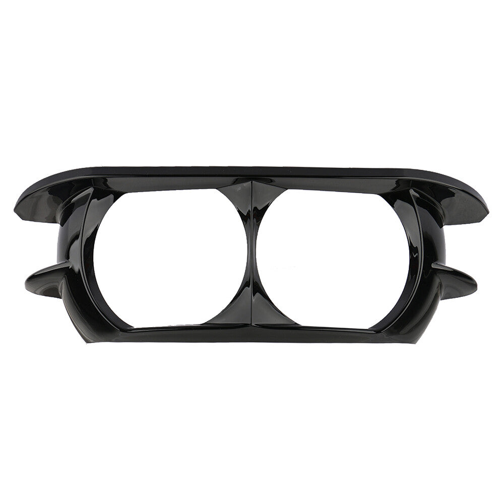 Headlight bezel cover and fairing for Road Glide for Harley 15-19 Gloss Black