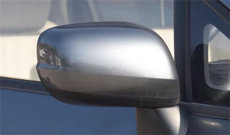 Silver Right Rearview Mirror Cover Shell Housing Cap for Honda Fit/Jazz 09-13