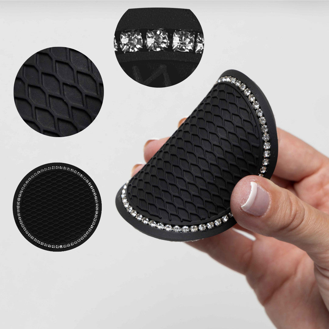 Upgrade4cars Car Coasters for Beverage Holders