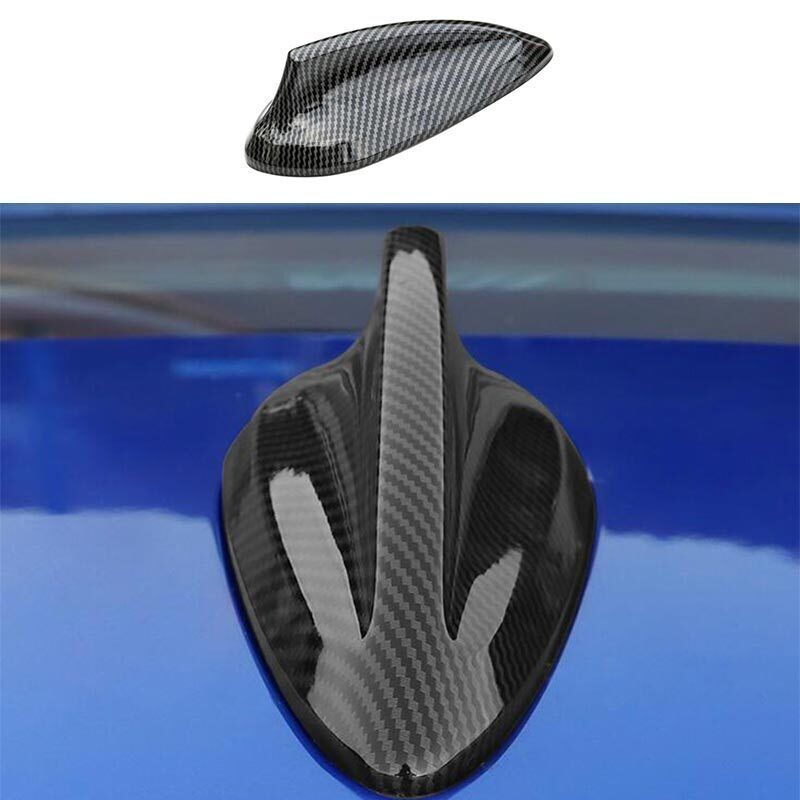Carbon Fiber ABS Cover Trim Shark Fin Antenna Aerial Fit for BMW 2018-2023 X2