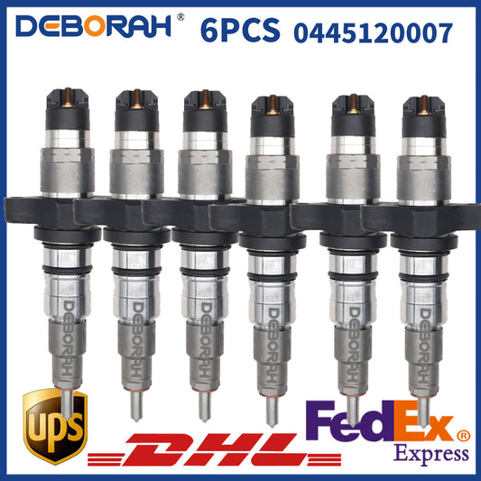6X 0445120007 Fuel Injector 0445 120 007 Common Rail Injector 0 445 120 007