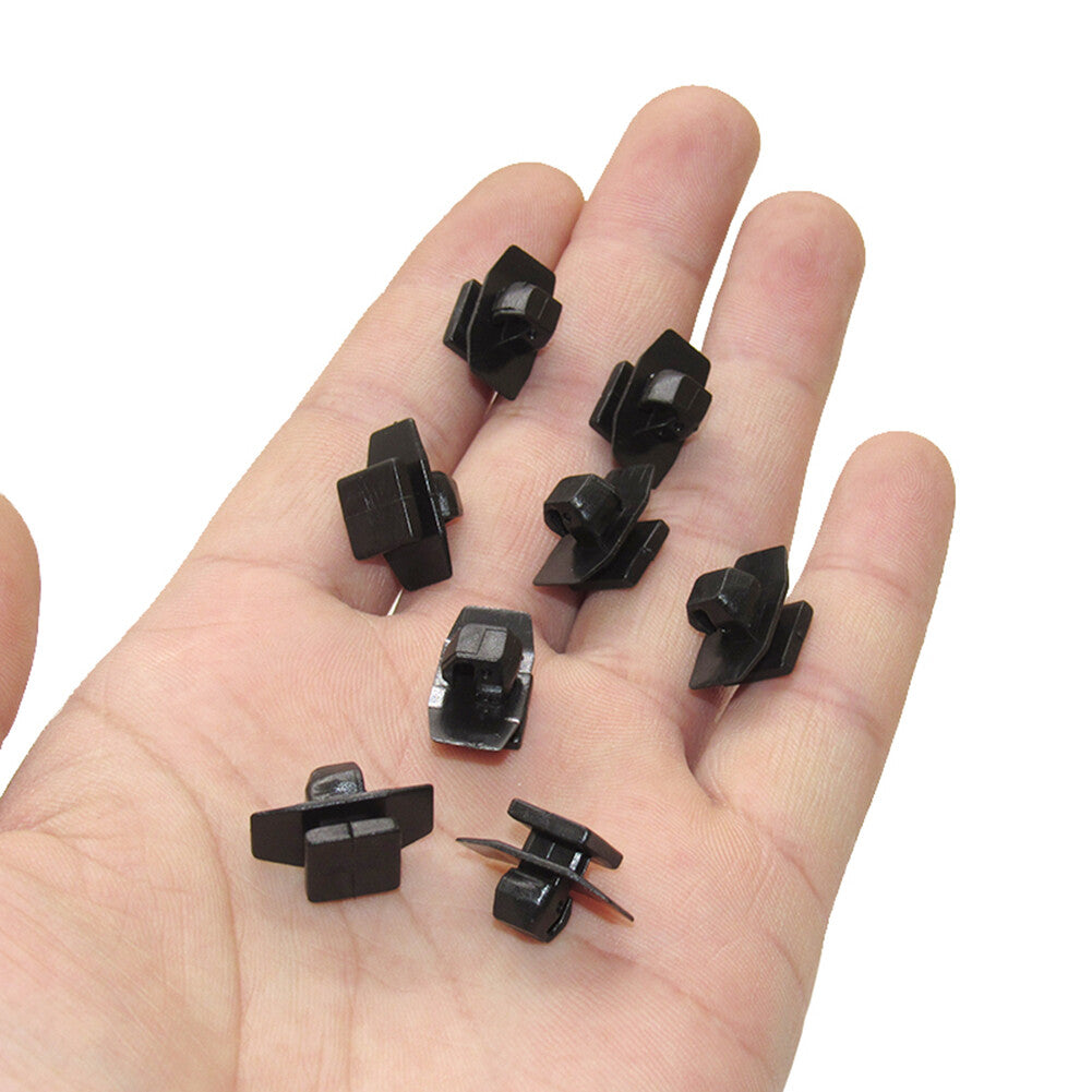 10 Car Exterior Wheel Eyebrow Moulding Trim Fastener Clips for Honda