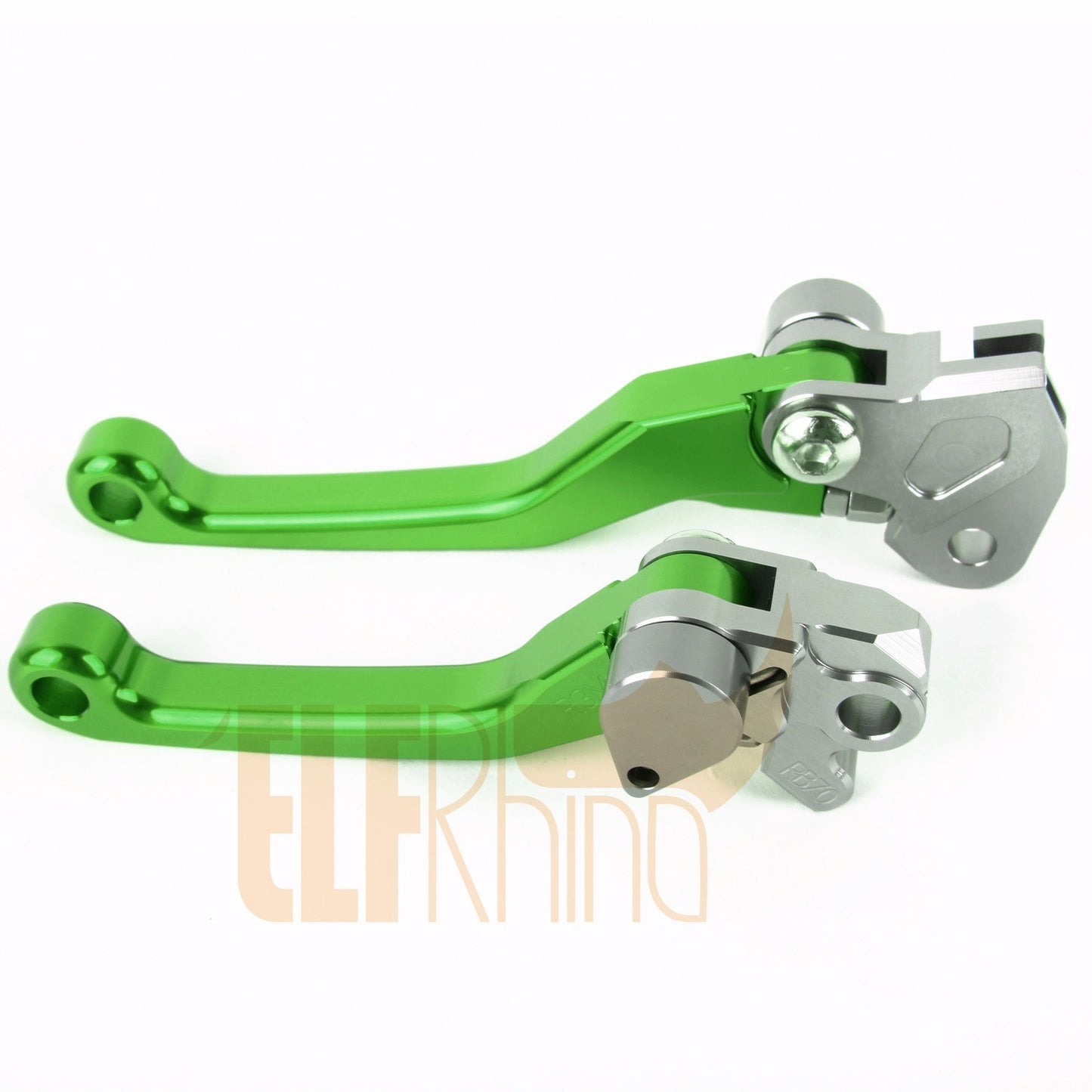 for Kawasaki KLX300SM 2020-2022 2021 Green Pivot Clutch Brake Levers KLX 300 SM