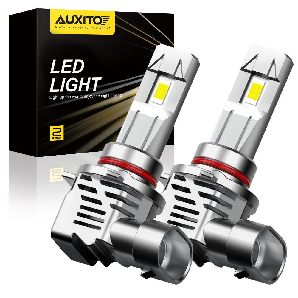 AUXITO 9012 HIR2 LED High and Low Beam Headlight Bulb, Super Bright 20000LM - Can