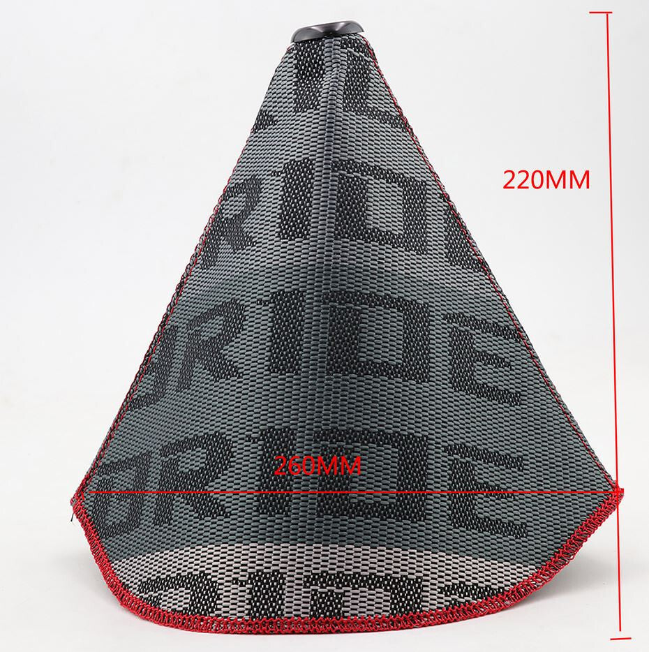 Car manual shift lever, Mugan slotted pistol grip carbon for Honda