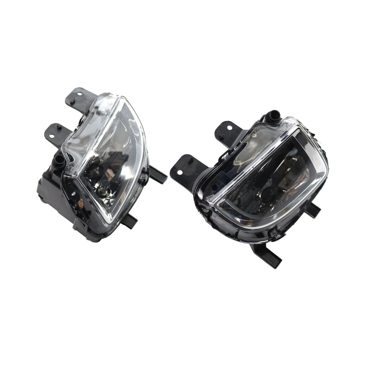 Suitable for Volkswagen for Golf Mk6 GTI GTD 2009 - 2013, dual front bumper fog lights with bubbles.