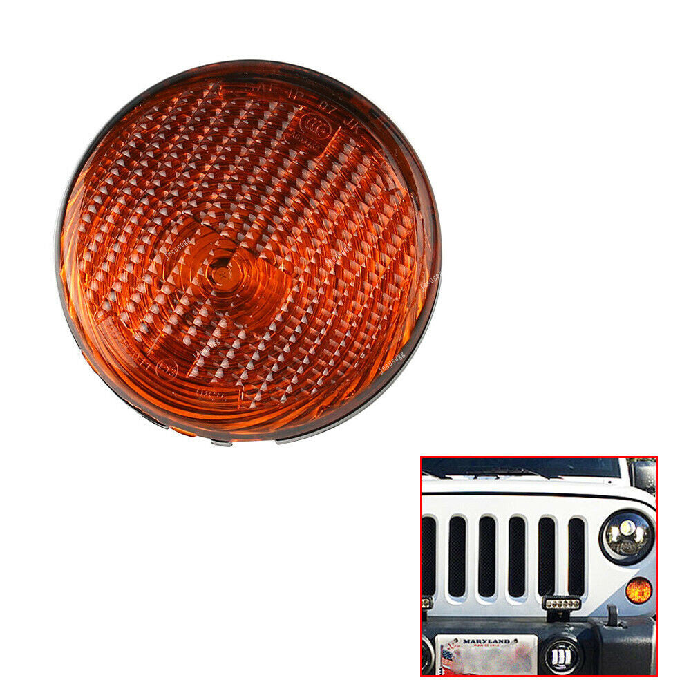 Left Side Front Turn Signal Park Light Lamp No Bulb For 2007-2013 for Jeep for Wrangler