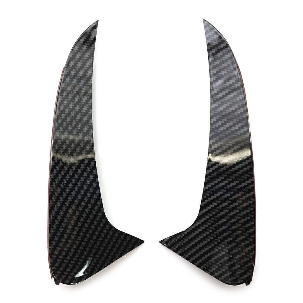 Carbon Rear Bumper Air Vent Outlet Cover Trim for Benz C-Class W205 15-2018