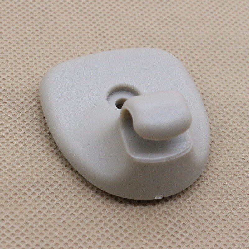 Beige sun visor bracket support clip for Jeep Grand Cherokee WJ 03-05 5FS40TL2AB