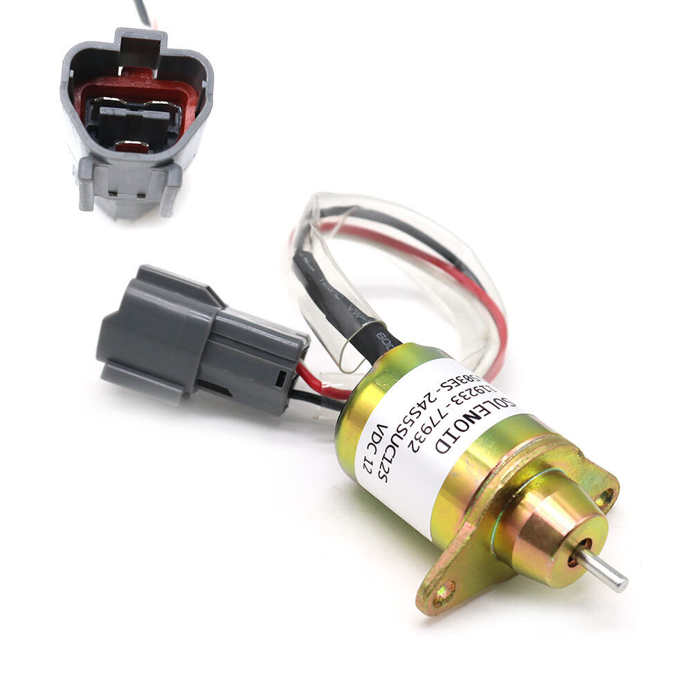 1x New Fuel Shut Off solenoid For Yanmar 119233-77932 Woodward 1503ES-12S5SUC12S