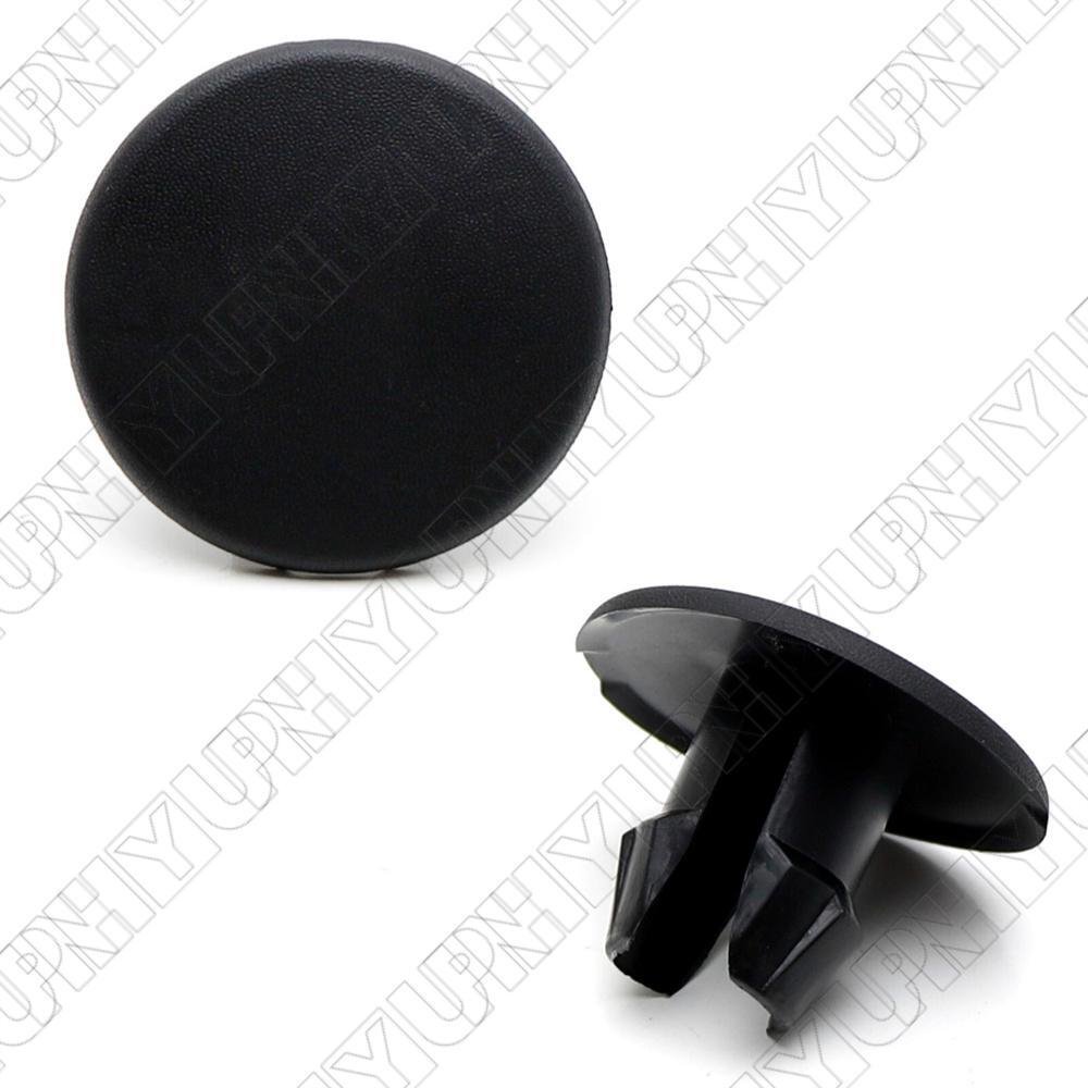 for Ford F150 F250 F350 F550 Rear Bumper Step Pad Round Plug Cover Black 17D754