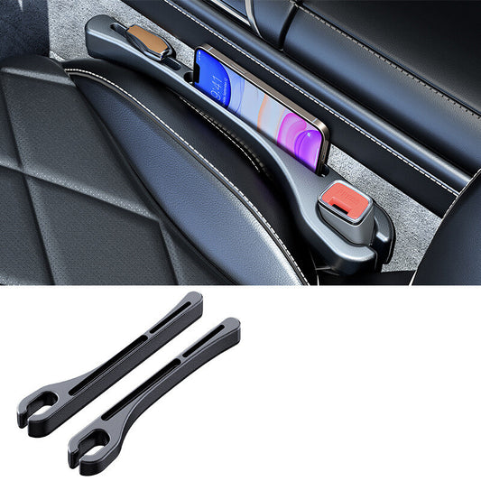 2Pcs Car for Seat Gap Filler Side Seam Plug StripLeak-proof Filling for Seat Gap Black