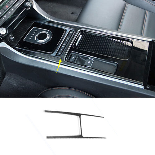 for Jaguar XE 2016-2019 Center Console 1PCS Black Steel Gear Shift H Type Frame