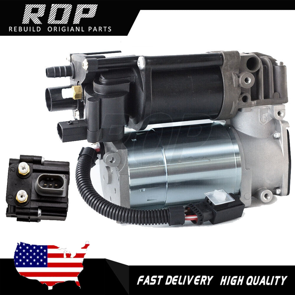 Air Suspension Compressor Pump Valve Block 1Set for BMW X5 F15/F85 2014-2018