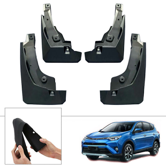 for Toyota RAV4 2019-2020 Black 4x Car Mud Flaps Splash Guard Fender Mudguard