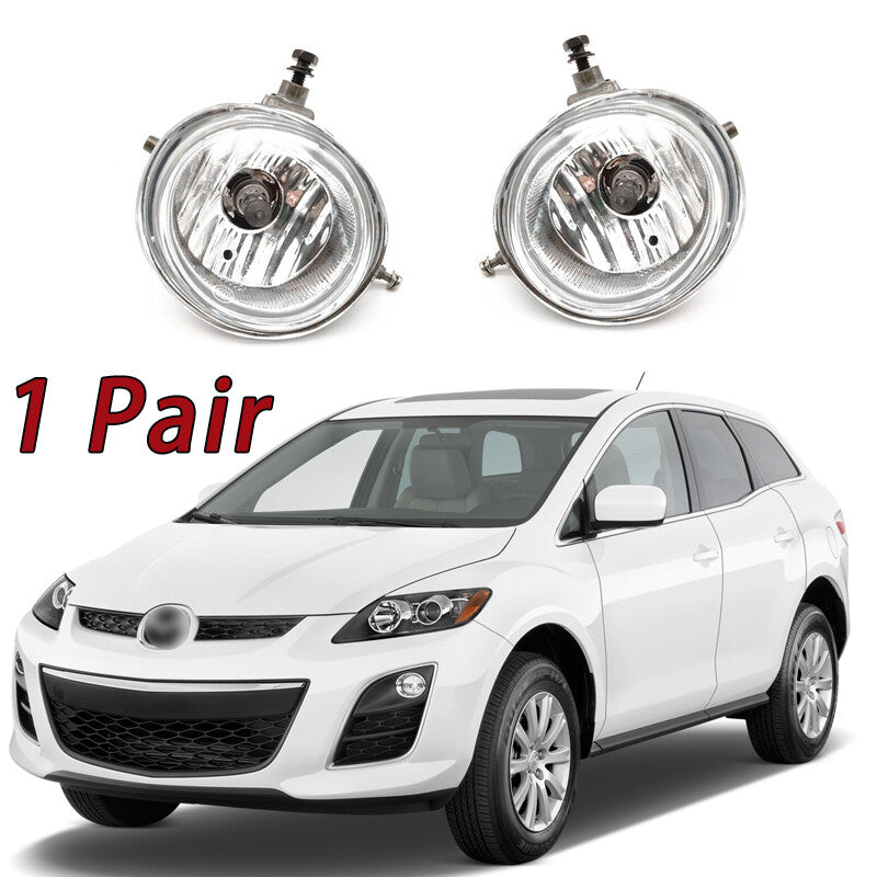 2Pcs Front Bumper Fog Light With Bulbs for Mazda CX7 CX-7 2009 2010 2011