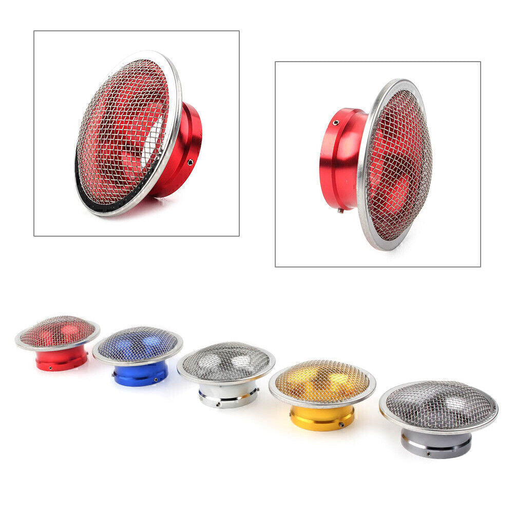 CNC 2 Air Filter Cup Velocity Stack Fit PWK2128 30mm PE28 30 Carb for Yamaha for Honda