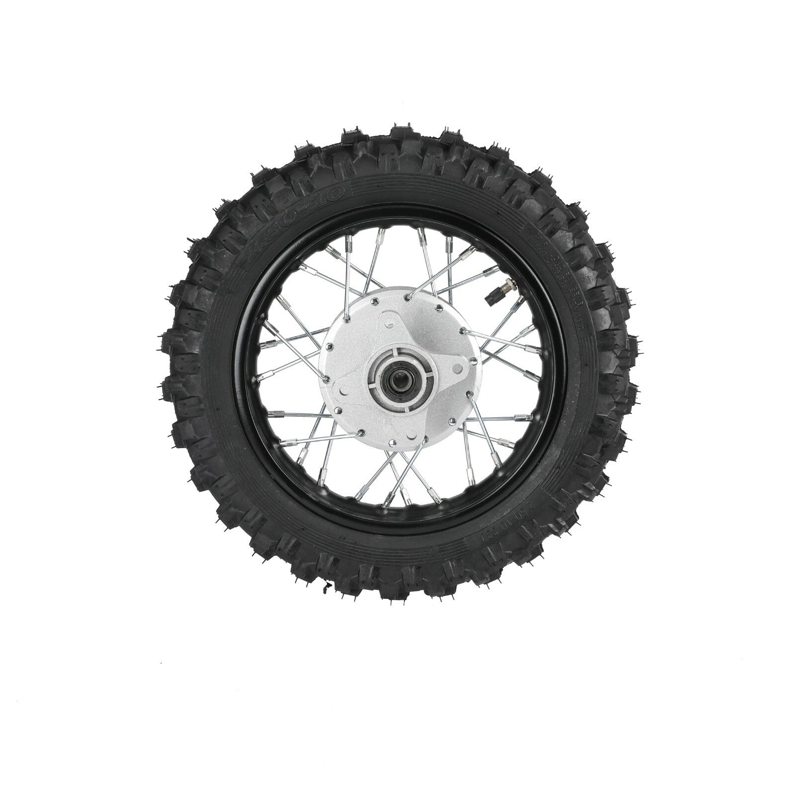 2.50-10 inch Front Rear Wheel Tyre 1.4x10 Rim CRF50 Dirt Bike Drum Brake 70cc 50