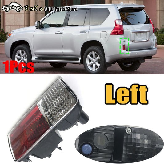 1-piece set of left rear bumper light reflector and brake light for 2010-2013 for Lexus GX460.