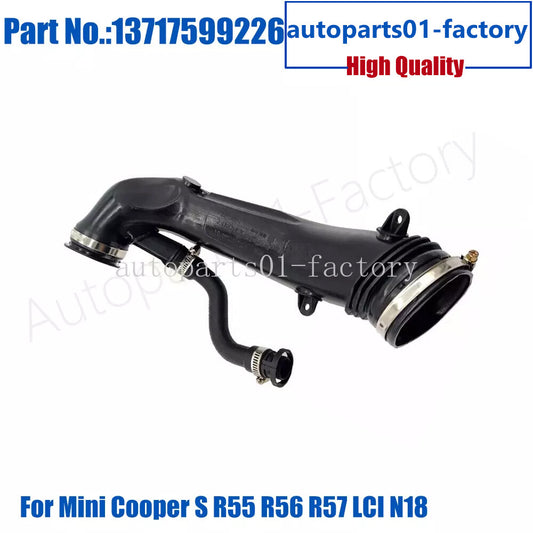 13717599226Air Box Intake Pipe Fit for Mini Cooper S R55 R56 R57 R58 R59 R60 N18
