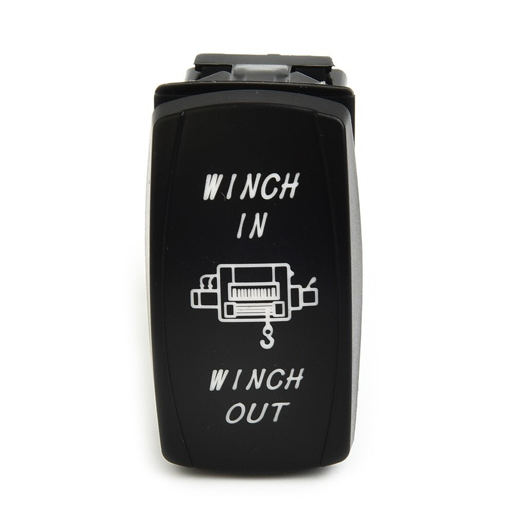 12V joystick toggle switch, blue LED winch, 7P in/out light, for cars, UTVs, and trucks.