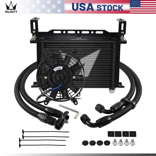 AN10 25 Row Oil Cooler Kit for BMW E82 135i E36 M3-Euro E46 M3 E90 E92 E93 335i