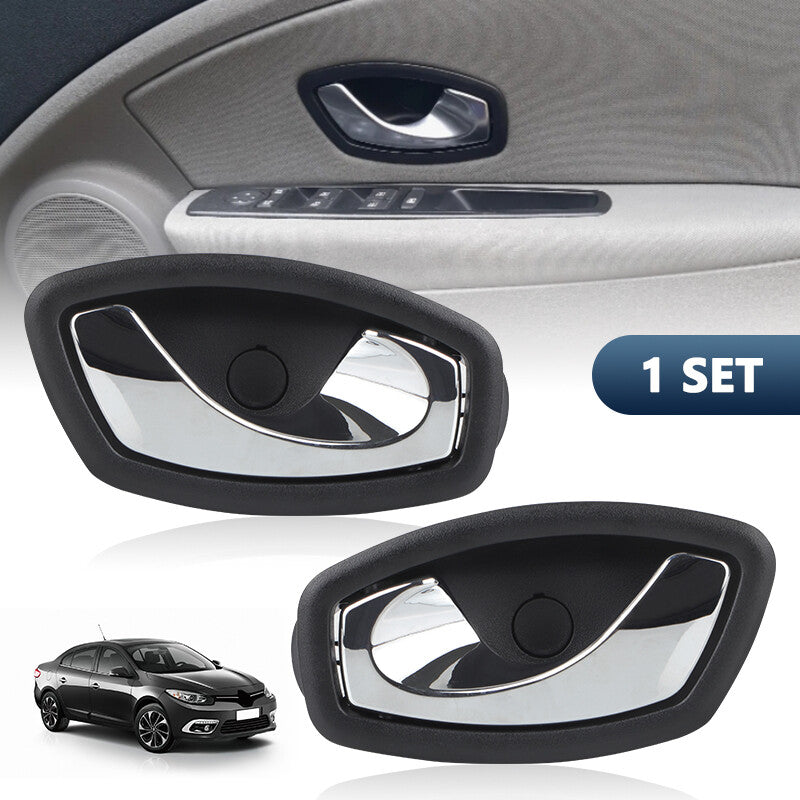 Left + Right Interior Door Handle for Renault Fluence Megane Scenic 2008-2016 US