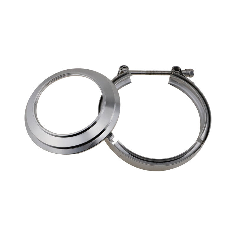 Turbo 5'' to 4'' Reducer V-Band Flange Clamp Kit for S400 S400SXE S475 S480 T6