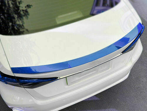 for Toyota for Corolla Sedan 2019-2023 Blue Rear Spoiler Trunk Lip Tail Wing Cover