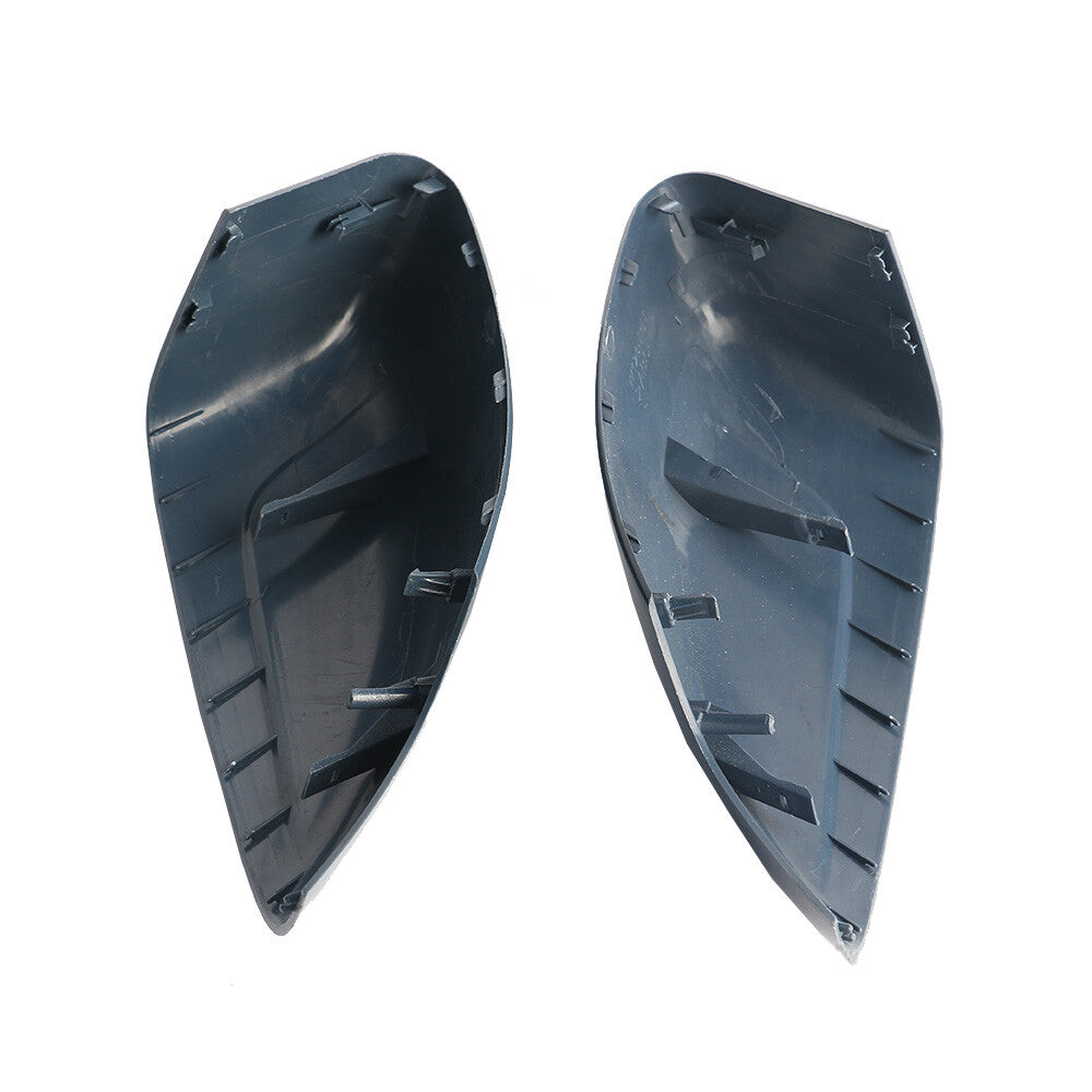 2Pcs For 2010-2013 XC60 Left Right Door Rear View Wing Mirror Cover Cap Trim
