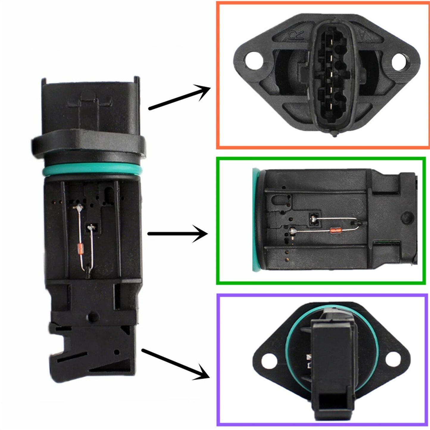 0261230146 Map sensor AS372 for Baker for Cadillac for Chevrolet for PONTIAC 0261230282