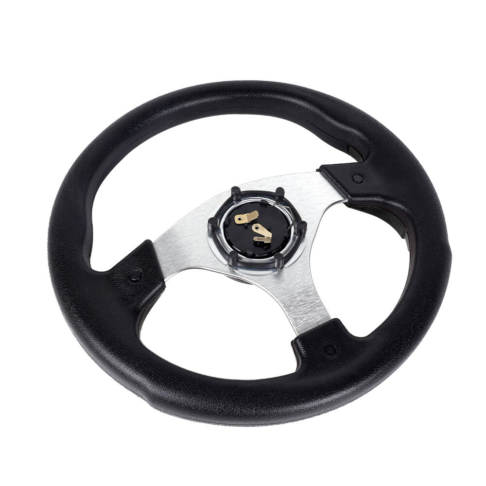 Black Aluminum for Golf Cart Steering Wheel for Yamaha EZGO Club Car