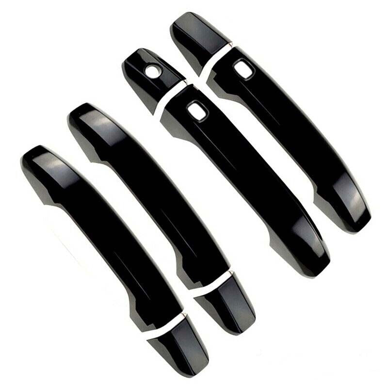 Door Handle Covers for 2014-2023 for GMC for Sierra for Chevy Silverado W/2 for Smart Keyholes